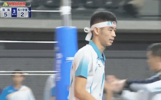 第3日男子準々決勝　清風（大阪）× 高川学園（山口）