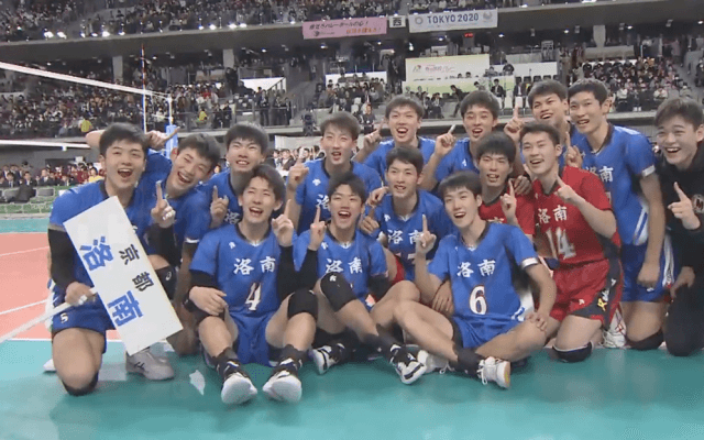 第5日男子決勝　清風（大阪）× 洛南（京都）