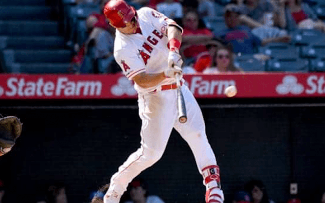 トラウト、4戦連発5号2ランで球団記録王手！　打撃に手応え「打席に立ったら打てる」