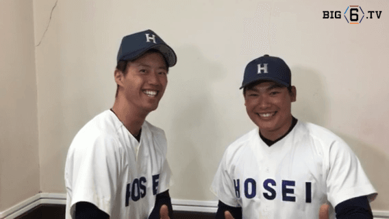 【ヒーローインタビュー】法政大学　宇草孔基(④常総学院)・伊藤寛士(④中京大中京)（BIG6.TV）