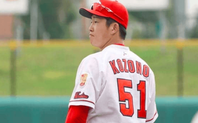 広島ドラ1小園、2軍戦で“プロ1号”　日米通算131勝の鷹・和田のスライダー捉える