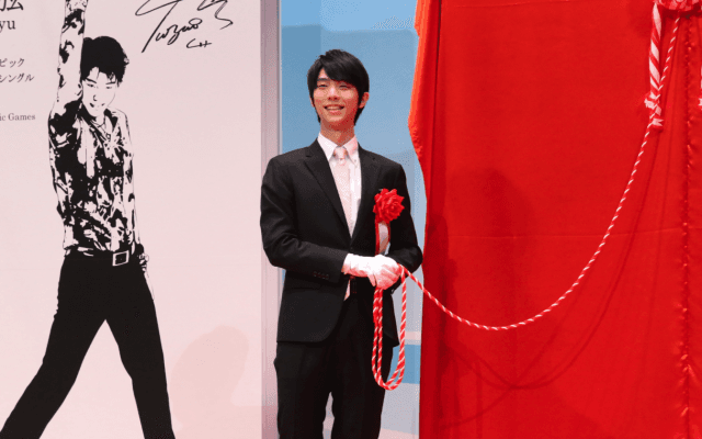 4月の仙台は「結弦くん日和」羽生結弦選手フィギュアスケートモニュメントデザイン発表式