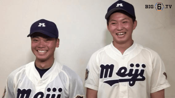 【ヒーローインタビュー】明治大学　丸山和郁(②前橋育英)・竹田祐(②履正社)