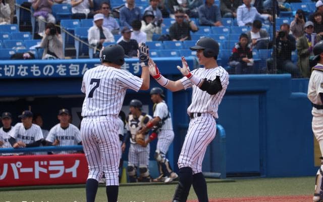 【野球部】リーグ戦初本塁打出るも一歩及ばず。決戦は月曜日へ