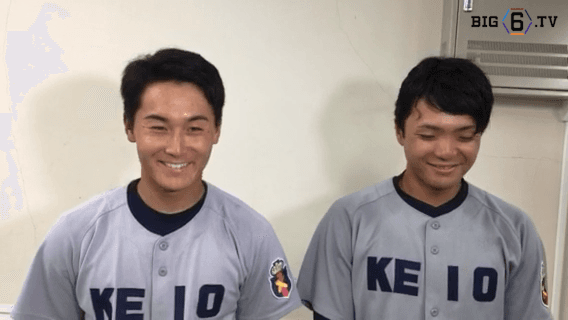 【ヒーローインタビュー】慶應義塾大学　小原和樹(④盛岡三)・郡司裕也(④仙台育英)（BIG6.TV）