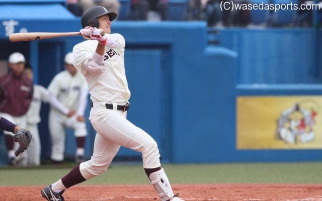 相手エースを攻略できず、初戦を落とす／明大１回戦