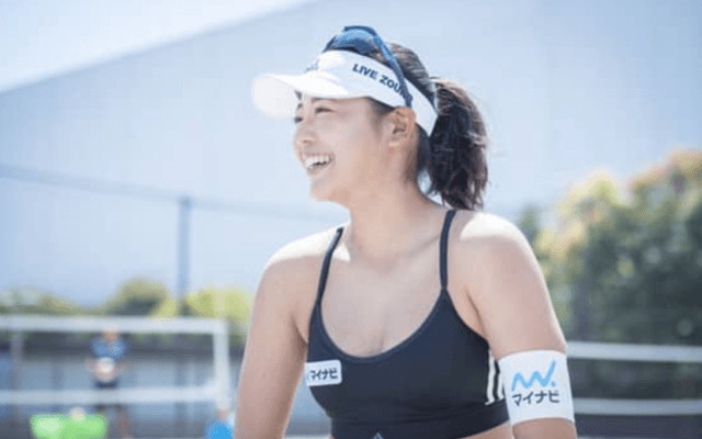 ビーチバレー坂口佳穂が急成長。海外でのプレーは「気持ちよかった」