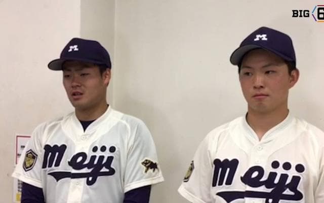 【ヒーローインタビュー】明治大学　伊勢大夢	(④九州学院)・竹田祐(②履正社)