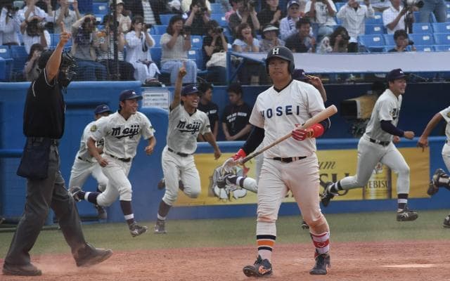 東京六大学野球春季リーグ戦 第7週 明大2回戦 大量7点のリードを守り切れず逆転負け... 明大に目の前で優勝を決められる屈辱を味わう
