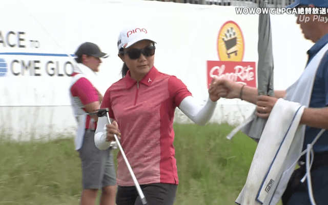 米LPGAツアー第14戦「ショップライトLPGAクラシック」第1日