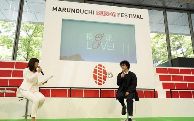 ラグビー日本代表リーチマイケル選手や羽生結弦選手のベンチアートが大人気！？にわかだってイイじゃない！MARUNOUCHI RUGBY FESTIVAL
