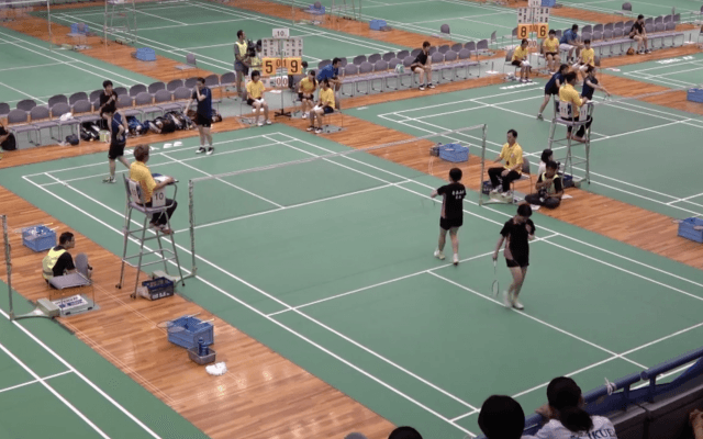 バドミントン 女子学校対抗 決勝 ふたば未来学園 対 青森山田 | インハイ2018 ハイライト動画