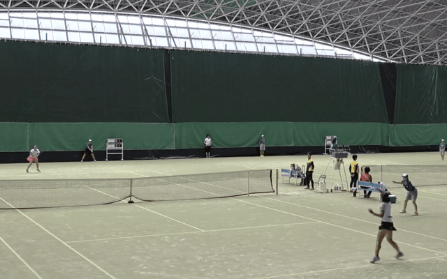 テニス 女子団体 決勝 相生学院(兵庫県) 対 仁愛女子(福井県) | インハイ2018 ハイライト動画