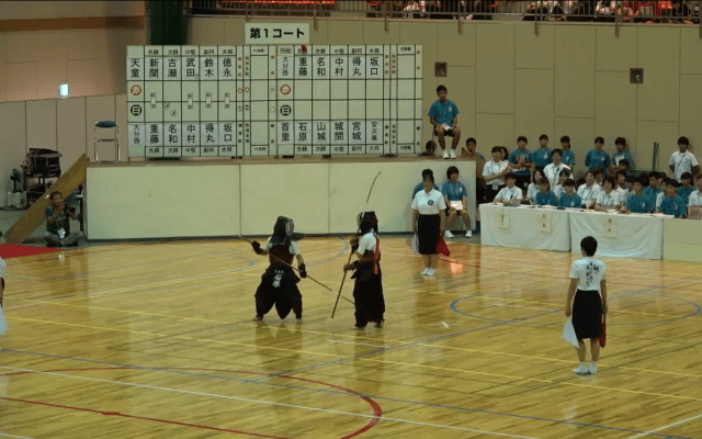 なぎなた 女子団体決勝 首里(沖縄県) 対 大分西(大分県) | インハイ2018 ハイライト動画