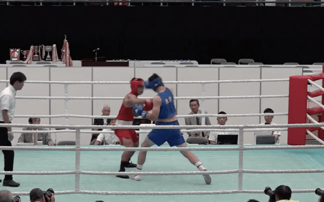 ボクシング ミドル級 決勝 須永大護(駿台学園) 対 野上昂生(鹿町工) | インハイ2018 ハイライト動画
