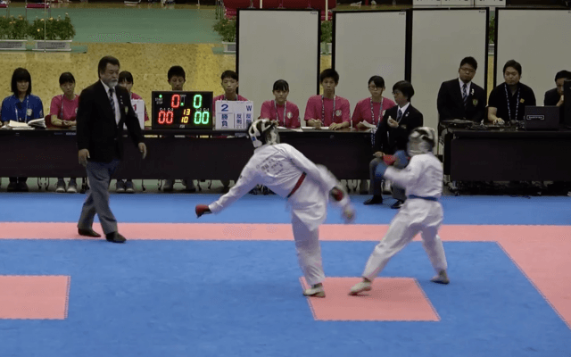 空手道 女子団体組手 決勝 華頂女子(京都府) 対 御殿場西(静岡県) | インハイ2018 ハイライト動画
