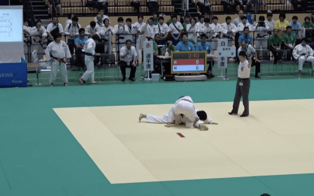 柔道 男子個人73kg級 決勝 内村秀資(東海大仰星) 対 古田直也(中京院大中京) | インハイ2018 ハイライト動画