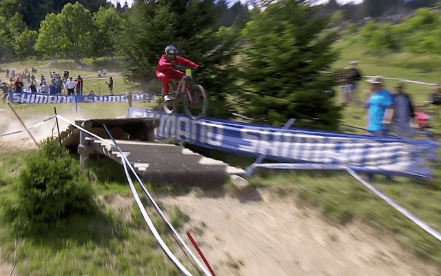 4分弱でわかるMTBワールドカップダウンヒル第5戦