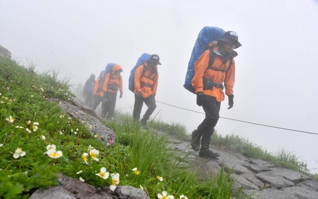 登山 観戦ガイド