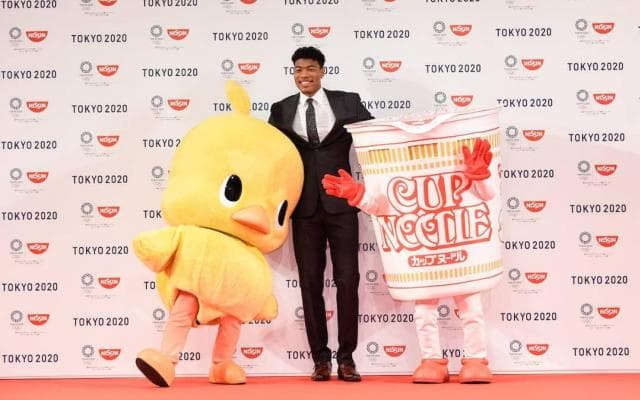 八村塁 「どん兵衛が好き」日清食品と契約