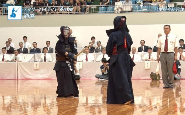8月6日 インターハイ デイリーハイライト 剣道女子団体 男子団体ほか 決勝