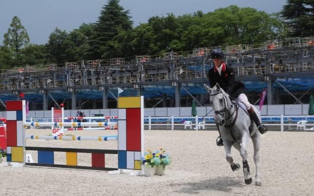 総合馬術 どうする暑さ対策 国際連盟の反応は 東京五輪テストイベント