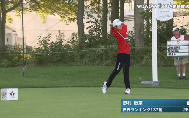 米LPGAツアー第24戦「カナディアン・パシフィック女子オープン」初日ハイライト