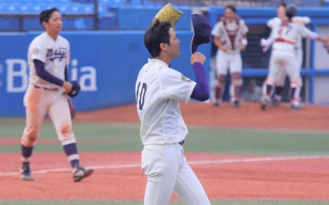 ９回に痛恨の３失点　早大に敗れ今年度初めて勝ち点落とす／東京六大学秋季リーグ戦