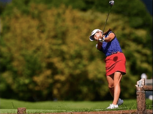 渋野日向子のプレーに米ツアーかと錯覚。実力者２人に劣らぬオーラ