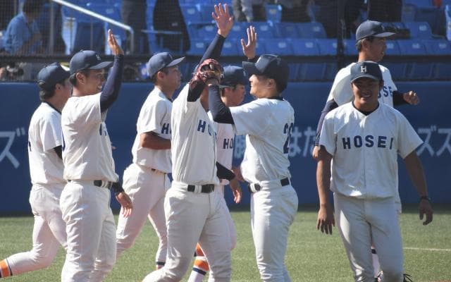 【硬式野球】東京六大学野球秋季リーグ戦 第4週 明大1回戦 三浦圧巻の無死満塁3人斬り！ しぶとくもぎ取った2点を今季3度目の完封リレーで守り切り、昨季王者から大きな白星
