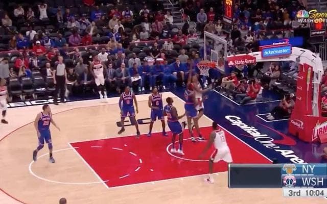 八村が“NBAデビュー”！ 12P 2A 4R豪快ダンクも炸裂