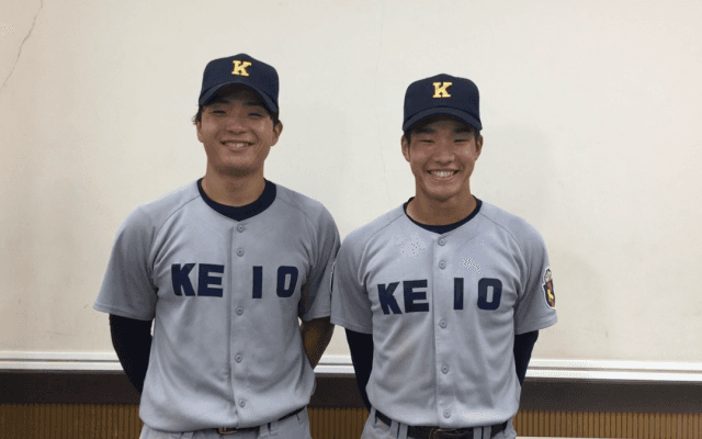 【ヒーローインタビュー】慶應義塾大学　郡司裕也(④仙台育英) 下山悠介(①慶應)