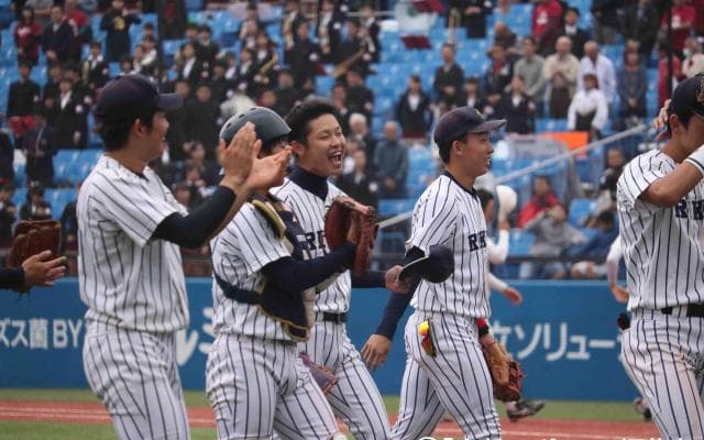 田中誠、今季初完封勝利！ 野手陣10安打４得点で早大から３季ぶり勝ち点