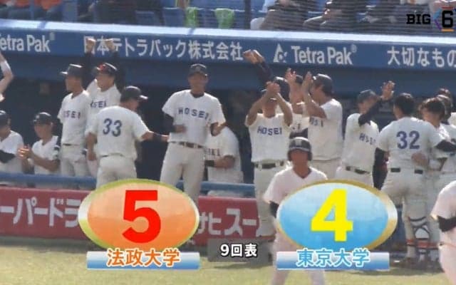 【ハイライト】法政大学 対 東京大学 2回戦
