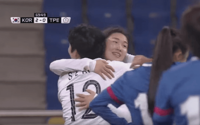 韓国 vs. チャイニーズタイペイ / 東アジアE-1サッカー選手権（女子）