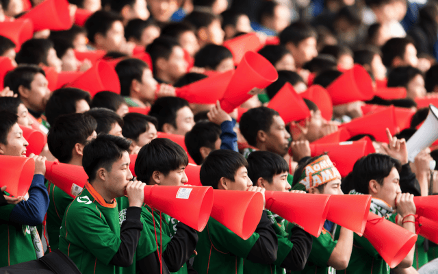 青森山田高校サッカー部 壮行会で選手権へ志気高める