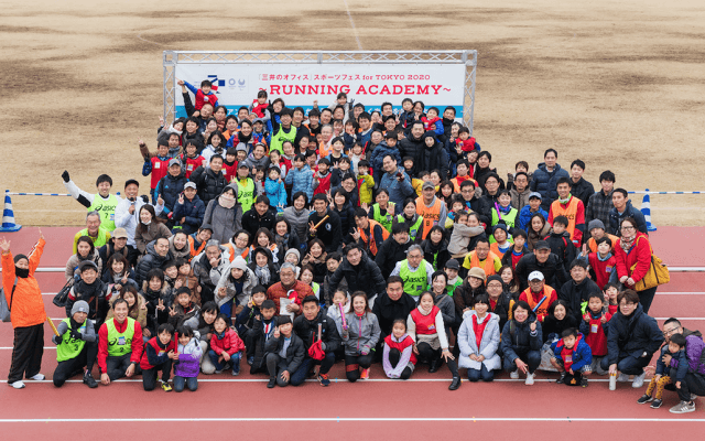 大盛況！『三井のオフィス』スポーツフェス for TOKYO 2020 ～ RUNNING ACADEMY