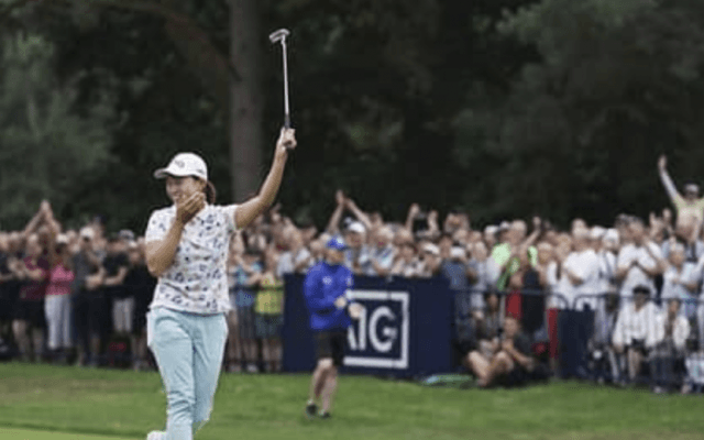 渋野日向子は「根っからの勝負師」。村口史子が振り返る「奇跡の瞬間」
