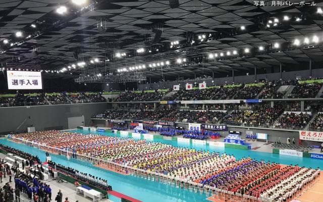 第72回春高バレーが開幕。「令和最初の大会を記憶に残るものに」と宣誓