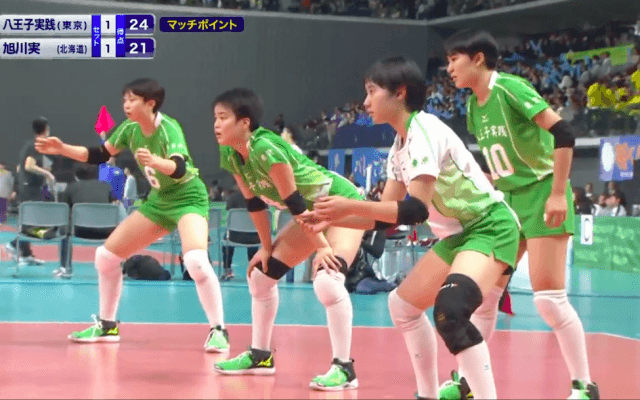 第1日女子1回戦　八王子実践（東京）× 旭川実（北海道）