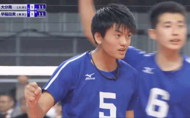 第1日男子1回戦　大分南（大分）× 早稲田実（東京）