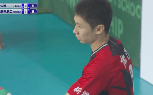 第1日男子1回戦　佐渡（新潟）× 鹿児島工（鹿児島）