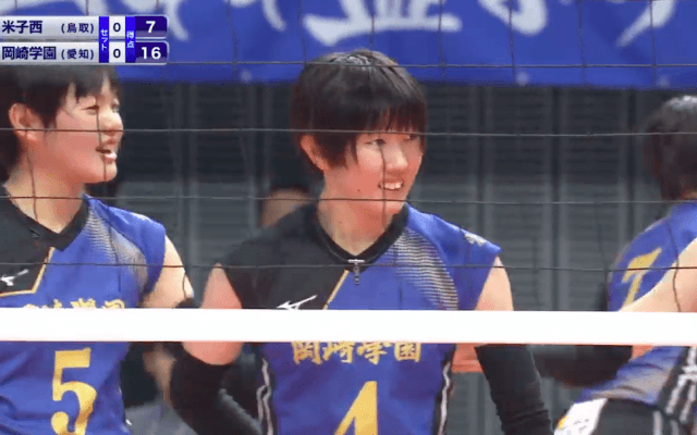 第1日女子1回戦　米子西（鳥取）× 岡崎学園（愛知）