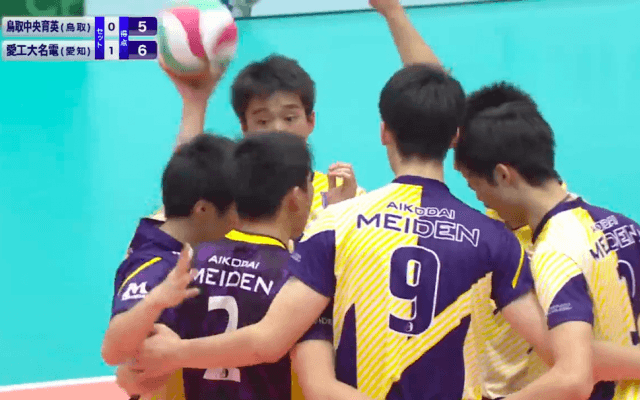 第1日男子1回戦　鳥取中央育英（鳥取）× 愛工大名電（愛知）