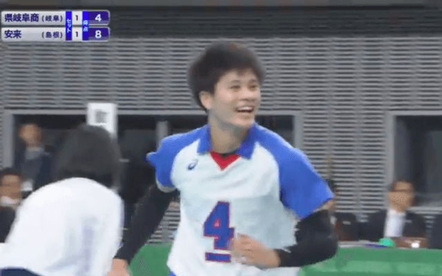 第1日男子1回戦　県岐阜商（岐阜）× 安来（島根）