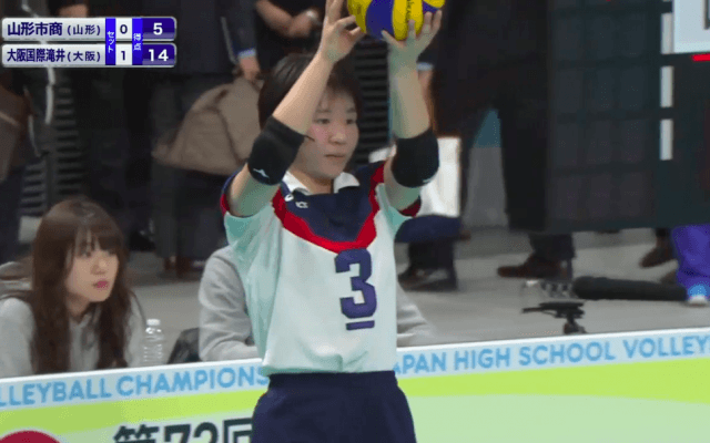 第2日女子2回戦　山形市商（山形）× 大阪国際滝井（大阪）