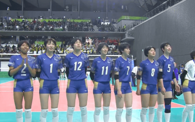 第2日女子2回戦　安来（島根）× 金蘭会（大阪）