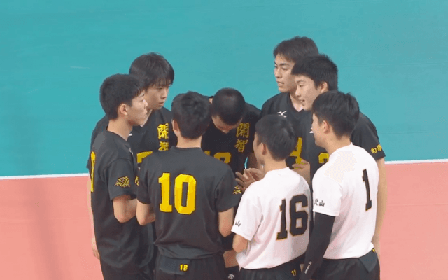 第2日男子2回戦　新田（愛媛）× 開智（和歌山）