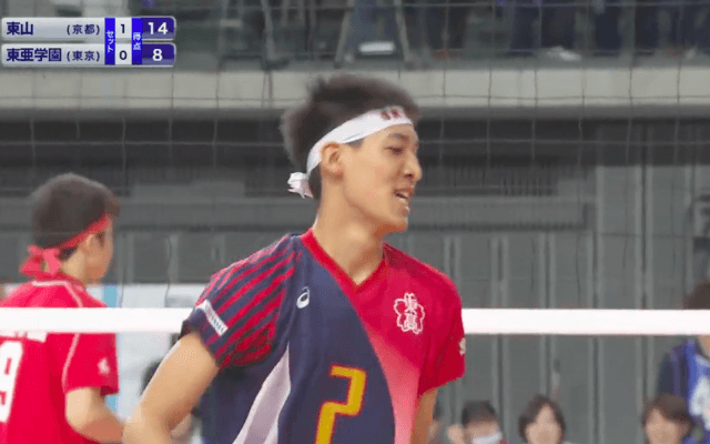 第3日男子3回戦　東亜学園（東京）× 東山（京都）