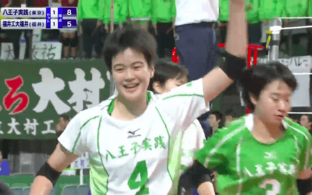 第3日女子3回戦　八王子実践（東京）× 福井工大福井（福井）